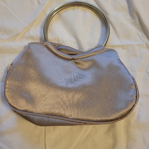 Ardene silver rose purse, clutch - Picture 2 of 3